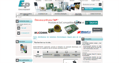 Desktop Screenshot of eurocomposant.fr
